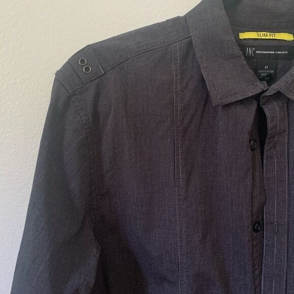 INC International Concepts Men’s Button Down Long Sleeve Shirt - Picture 6 of 11